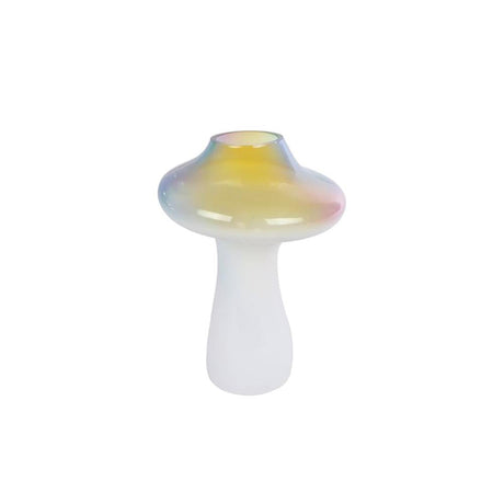 Sculpture champignon verre 17 cm | 12 pièces