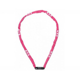 Axa antivol à chaîne rigide code rcc 120x3,5 avec housse en polyester - rose