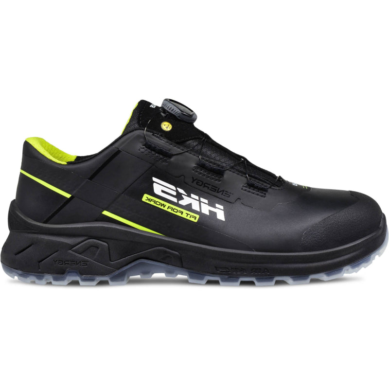 Hks chaussure de travail airguard néon noir boa s3l basse | noir | taille 39 - 4040005668399