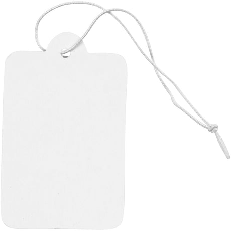 Creativ Company étiquette blanc 25x40mm, 100e.