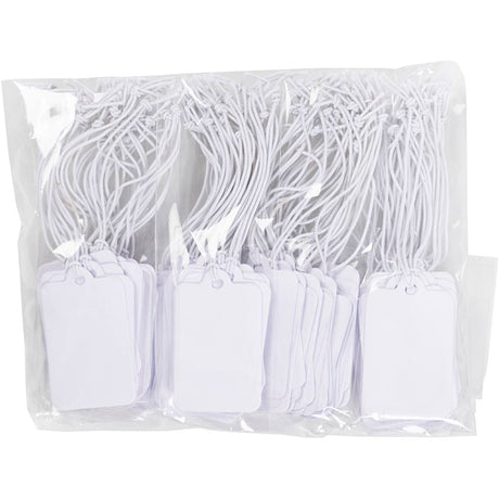 Creativ Company étiquette blanc 25x40mm, 100e.