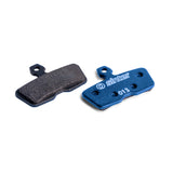 Blocs de frein à disque bleu électrique