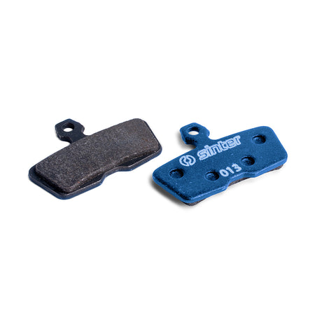 Blocs de frein à disque bleu électrique