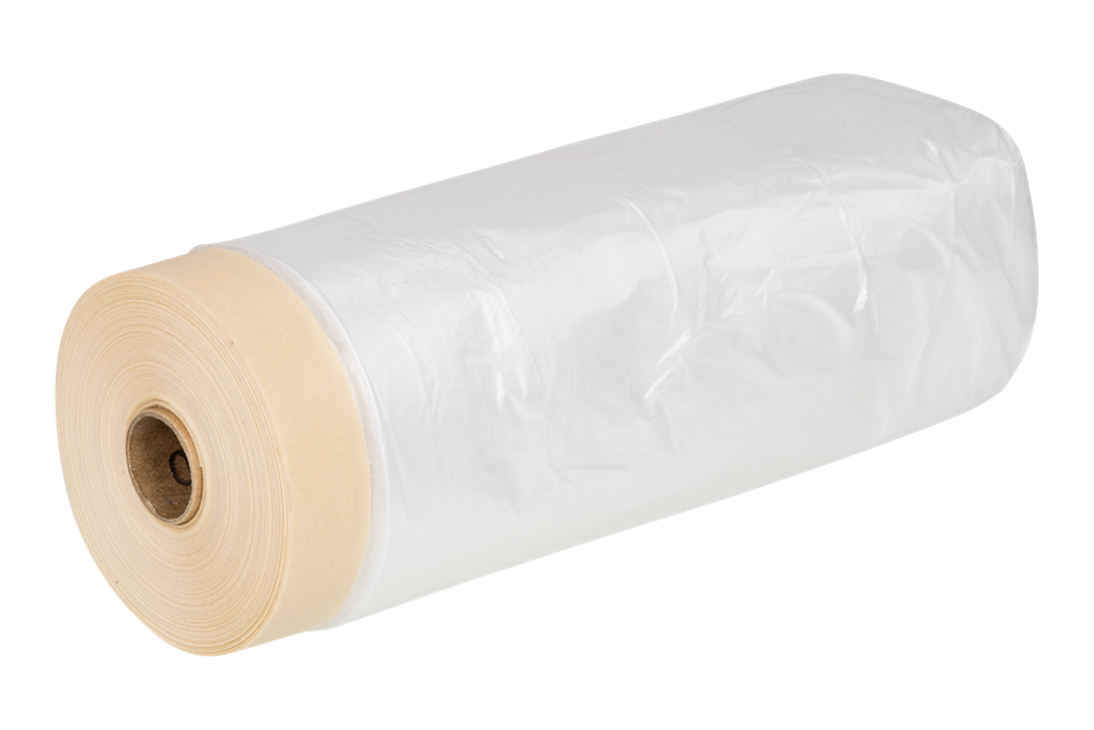 Hsv 0140 rouleau de film de couverture + ruban de masquage | 33m x 180cm - 2.12.0140.18