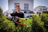 Metabo hs 18 ltx 55 | taille-haie à batterie | 18v | 2x2ah li-power et chargeur sc 30 - 601718500
