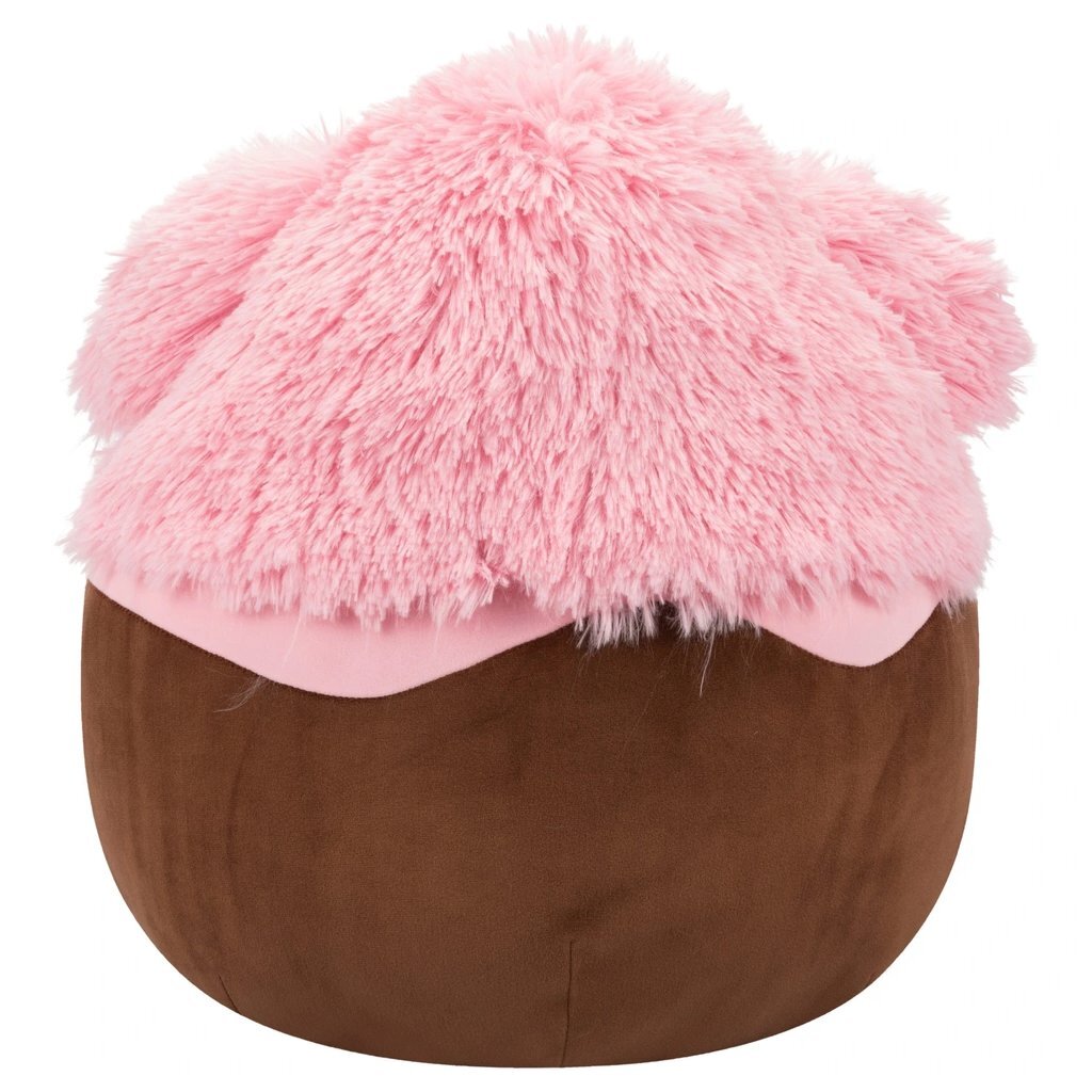 Squishmallows peluche Brina chocolat plongé rose bigfoot 40 cm