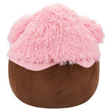 Squishmallows peluche Brina chocolat plongé rose bigfoot 40 cm