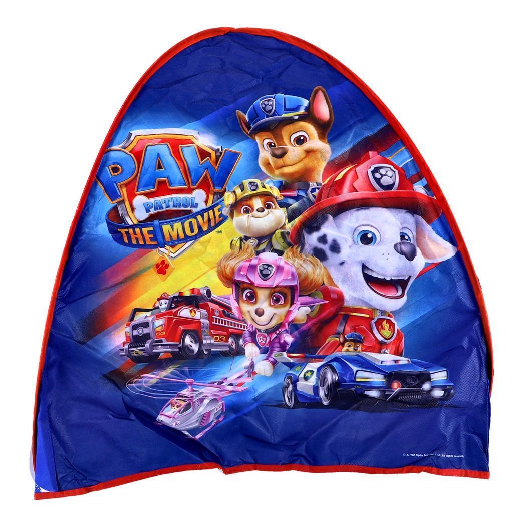 Tente pop-up Paw Patrol bleu rouge