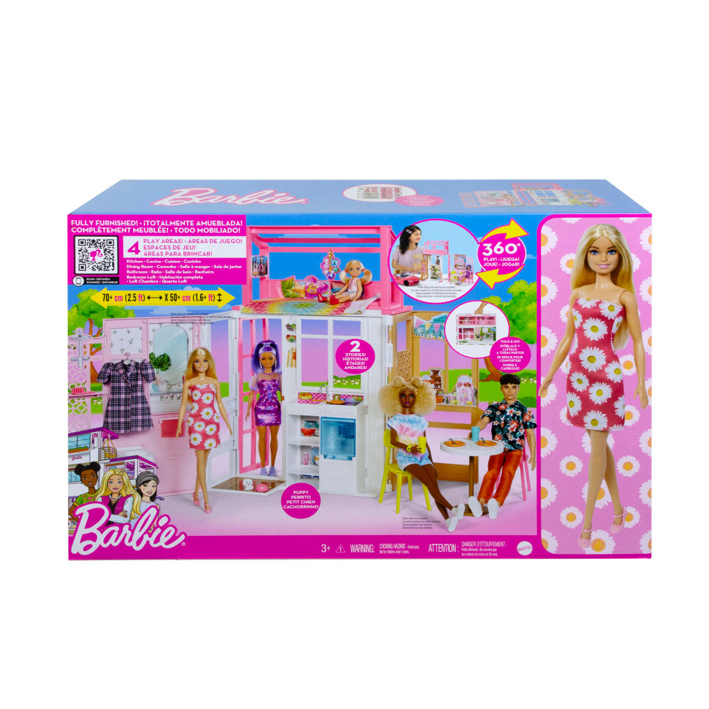 Barbie House avec poupée