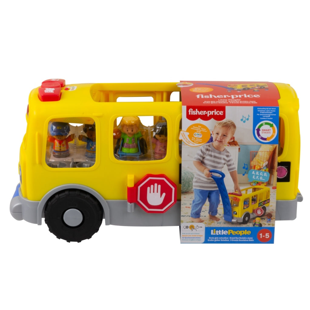 Duży autobus szkolny Fisher Price Litte People + światła i dźwięk