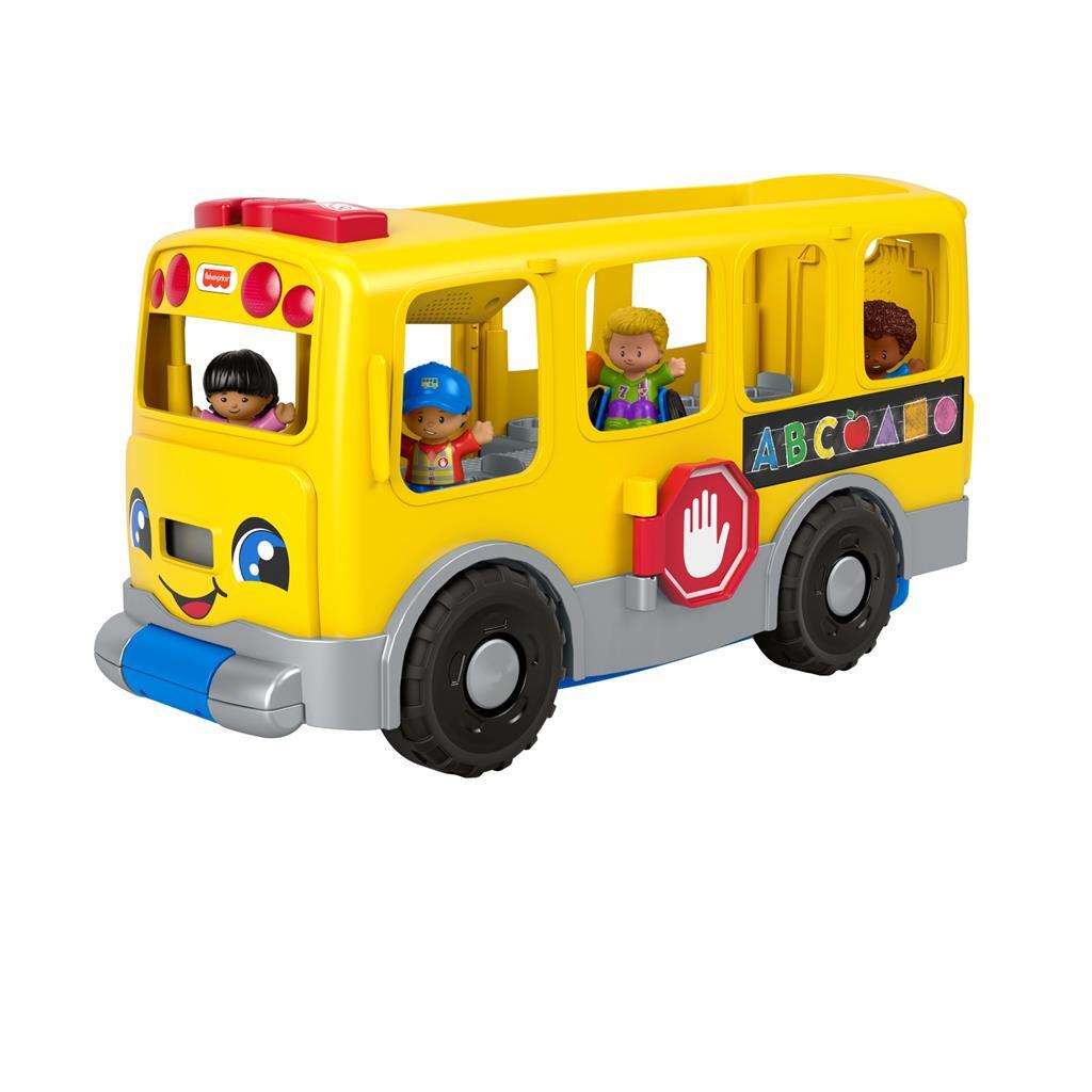 Duży autobus szkolny Fisher Price Litte People + światła i dźwięk