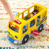 Duży autobus szkolny Fisher Price Litte People + światła i dźwięk