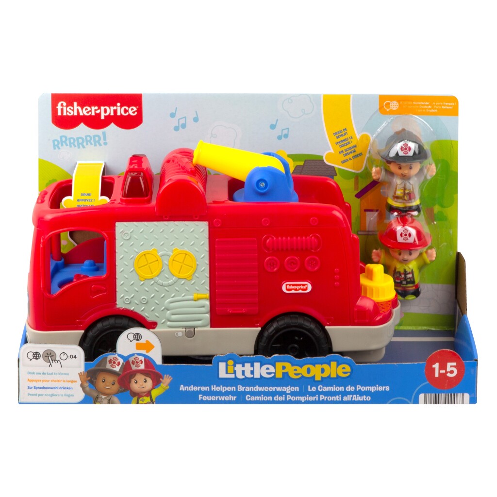 Fisher Price Little People Hasičské auto