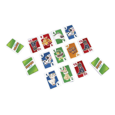 Jeux de Mattel jeu de cartes junior skip-bo
