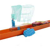 Ensemble de crash glacé de constructeur de piste Hot Wheels de Mattel