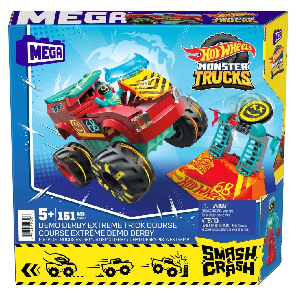 Mattel méga hot wheel démo derby extrême