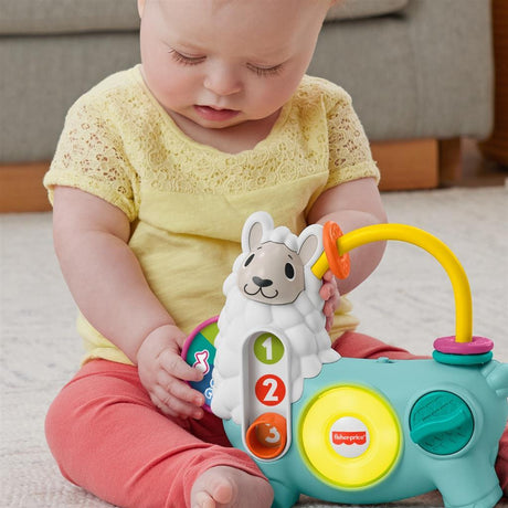 Fisher price linkimals 123 activité lama + lumière et son