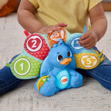 Fisher price linkimals comptant et coloriant le paon + lumière et son