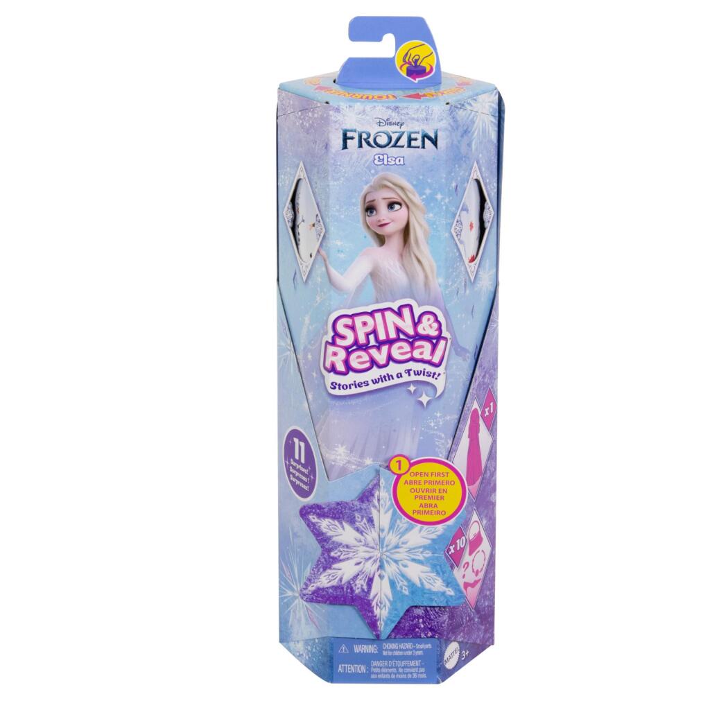 Disney Frozen Dinsey Frozen Spin und enthüllen Pop Elsa