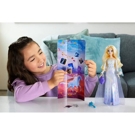 Transformez Disney La Reine des Neiges et découvrez la poupée Elsa - poupée mannequin