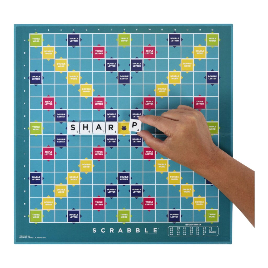 Mattel Scrabble 2IN1 gra planszowa