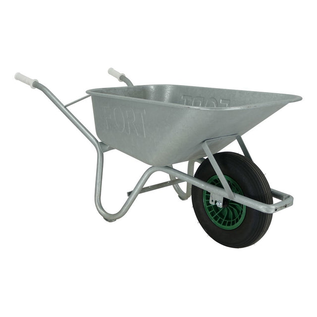 Brouette Fort Products 100l entièrement galvanisée