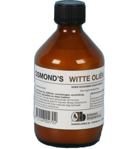 Produits huile blanche d'Osmond