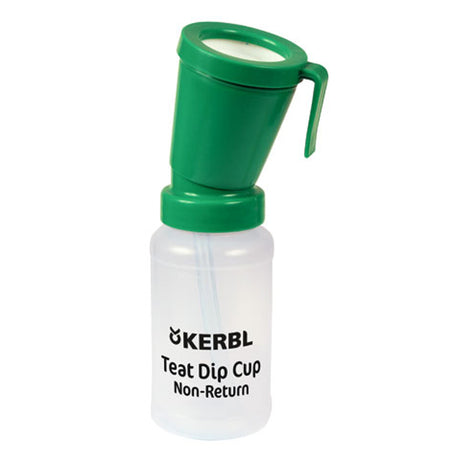 Gobelet à trempette anti-retour vert