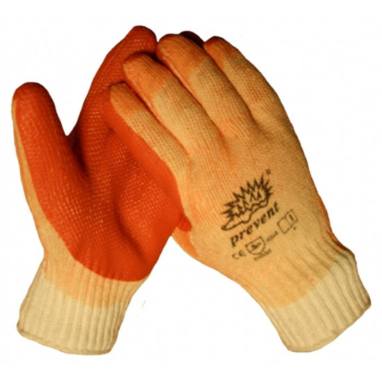Enzo wh safeworker empêche le revêtement de la paume en latex orange 317580 - 11157000 - 11157000