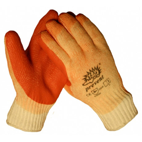 Enzo wh safeworker empêche le revêtement de la paume en latex orange 317580 - 11157000 - 11157000