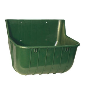 Bol alimentaire en plastique large vert 15l