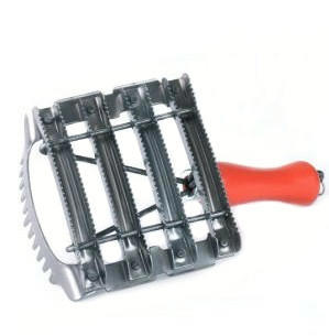 Étrille et peigne à crinière plat 8 rangs