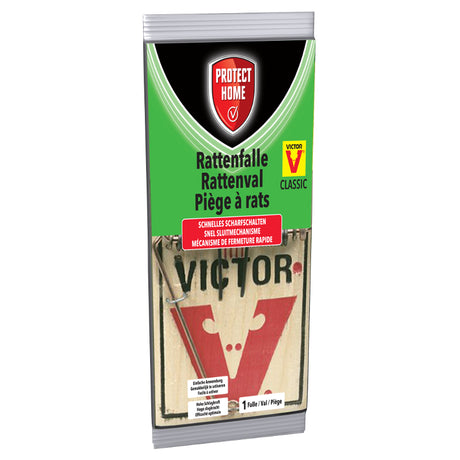 Protect home products piège à rats en bois