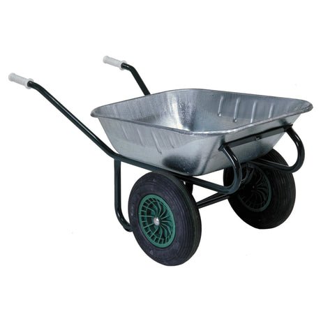 Fort products brouette 90l galvanisée 2 roues 1
