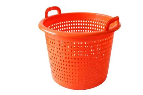 Produits panier industriel panier à pommes de terre ouvert orange 44 litres