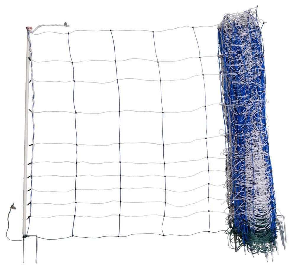 Ako products titannet 145 bleu blanc 25m 145cm double épingle