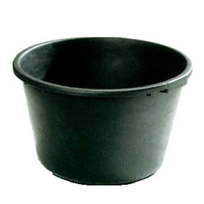 Pot à mortier rond noir 65l