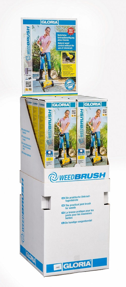 Gloria products brosse à mauvaises herbes en présentoir
