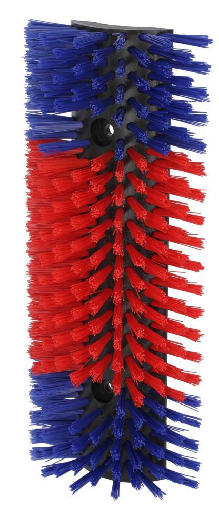 Produits brosse à vaches semi-circulaire brosse à bovins bleu rouge
