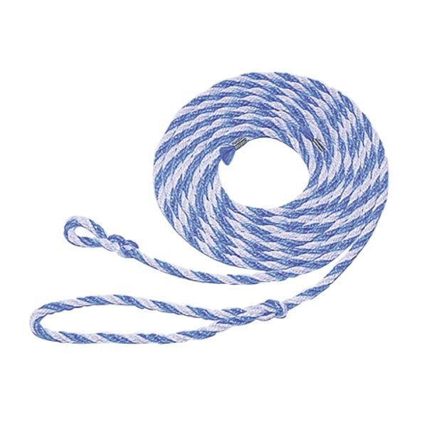 Produits cordes pour vaches polypropylène bleu blanc 320cm 12mm 10 pièces