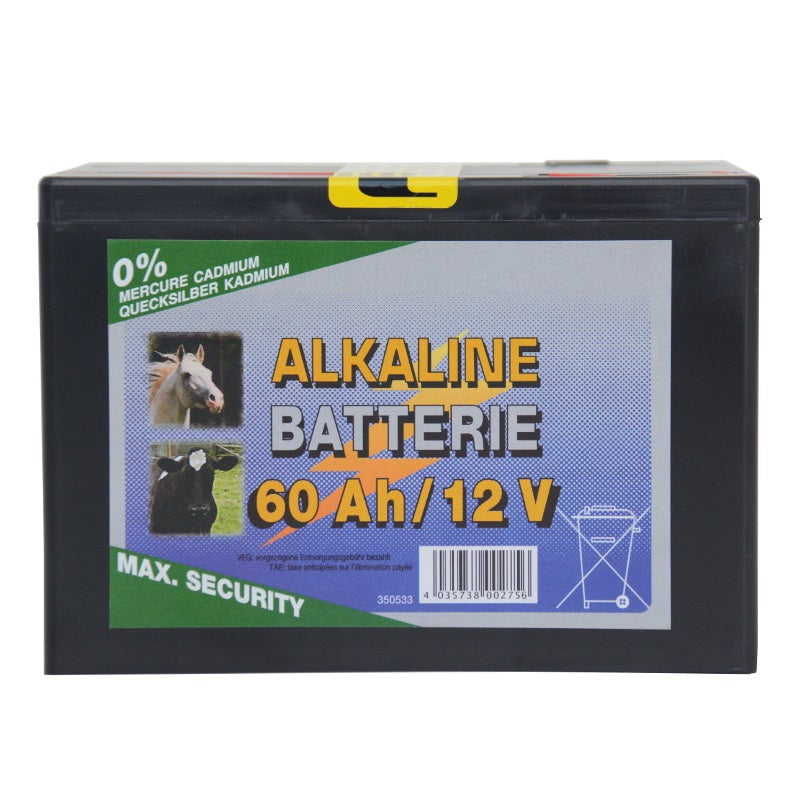 Pile sèche alcaline Ako 12 v 60 ah