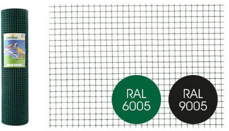 Giardino producten gaas gelast zwart 25 4 1 10 0 51m x 5m
