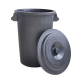 Produits baril d'alimentation kerbl avec couvercle 70 litres