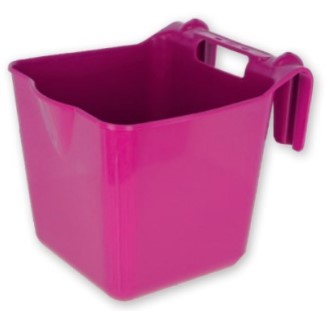 Abi bol alimentaire en plastique hangon rose 13l 2