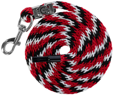 Longe Abi crochet mustang karjn rougenoirblanc