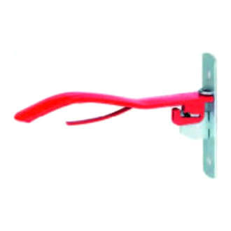 Produits porte-selle plat pliant rouge
