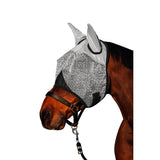 Masque anti-mouches avec oreilles gris clair mt cob