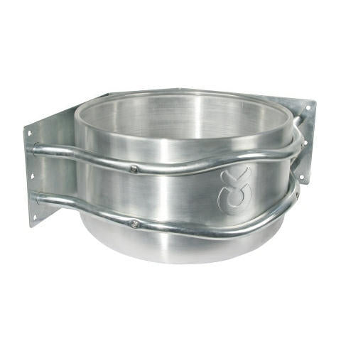 Bol alimentaire en aluminium, modèle à coins ronds