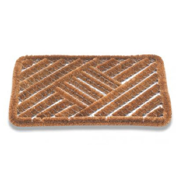 Paillasson en brosse noix de coco naturel 40x60cm