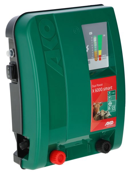 Ako products duo power x6000 électrificateur intelligent 230v 12v